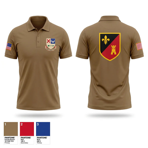 Short Sleeve Performance Polo, 205TH HHC, National Guard, Teamtime, Team time, sublimation, custom sports apparel, team uniforms, spirit wear, spiritwear, sports uniforms, custom shirts, team store, custom team store, fundraiser sports, apparel fundraiser