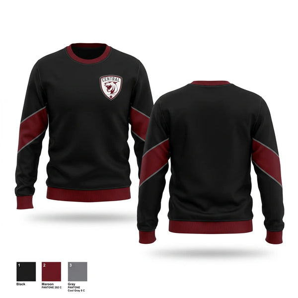 Crew Neck Sweatshirt, Cougars, Men's Soccer, Teamtime, Team time, sublimation, custom sports apparel, team uniforms, spirit wear, spiritwear, sports uniforms, custom shirts, team store, custom team store, fundraiser sports, apparel fundraiser
