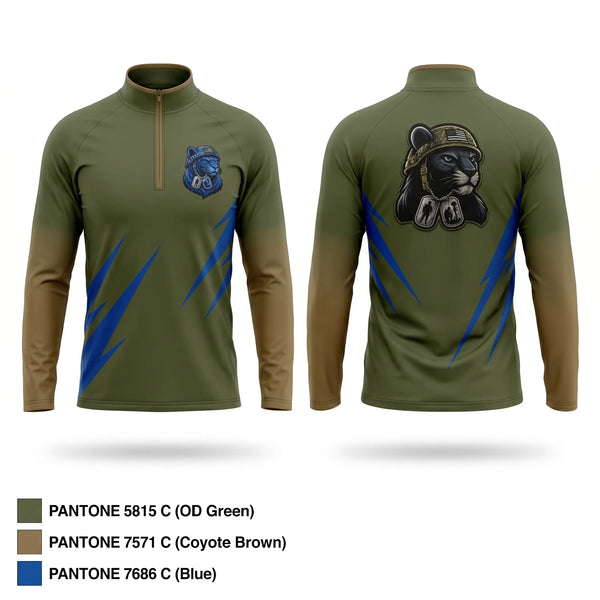 Quarter Zip Jacket, Veteran Fight Sports, , Teamtime, Team time, sublimation, custom sports apparel, team uniforms, spirit wear, spiritwear, sports uniforms, custom shirts, team store, custom team store, fundraiser sports, apparel fundraiser