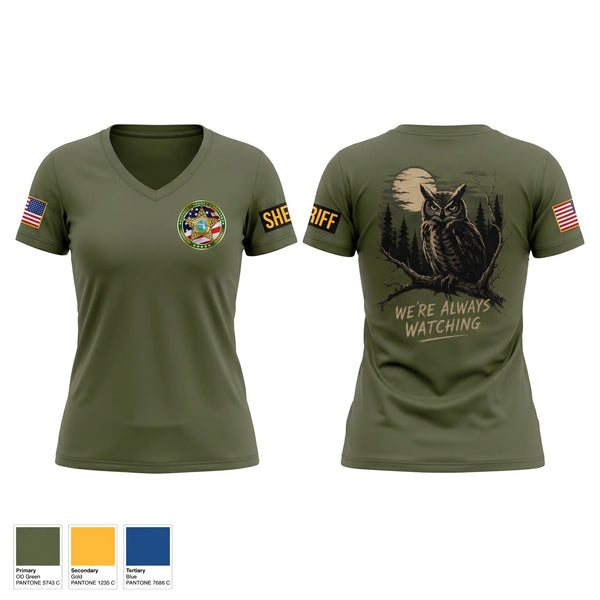 Womens Short Sleeve Vneck Shirt, Patrol Operations Division, Police, Teamtime, Team time, sublimation, custom sports apparel, team uniforms, spirit wear, spiritwear, sports uniforms, custom shirts, team store, custom team store, fundraiser sports, apparel fundraiser
