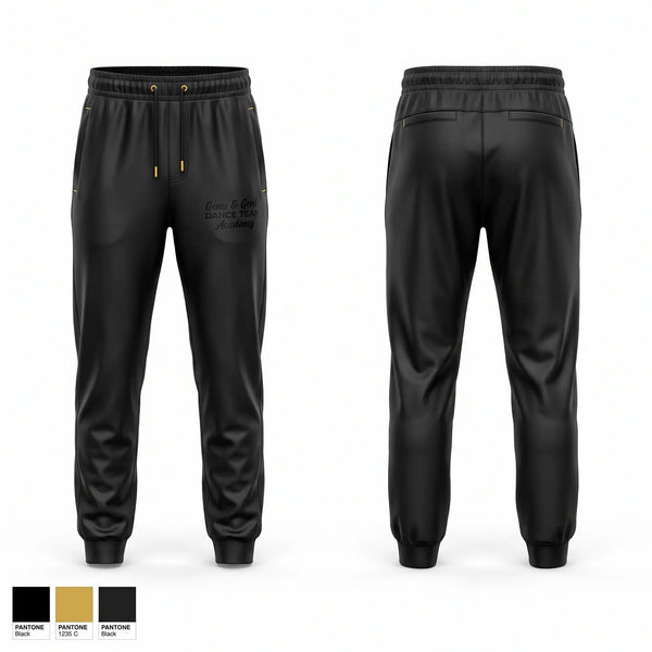 Sweatpants, Gems and gents, Cheer, Teamtime, Team time, sublimation, custom sports apparel, team uniforms, spirit wear, spiritwear, sports uniforms, custom shirts, team store, custom team store, fundraiser sports, apparel fundraiser