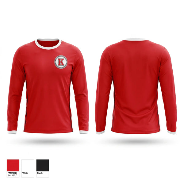 Long Sleeve Performance Shirt, Lady Red Devils, Women's Soccer, Teamtime, Team time, sublimation, custom sports apparel, team uniforms, spirit wear, spiritwear, sports uniforms, custom shirts, team store, custom team store, fundraiser sports, apparel fundraiser