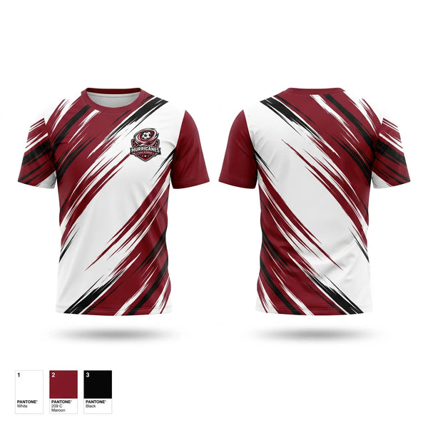 Short Sleeve Performance Shirt, Hurricanes, Men's Soccer, Teamtime, Team time, sublimation, custom sports apparel, team uniforms, spirit wear, spiritwear, sports uniforms, custom shirts, team store, custom team store, fundraiser sports, apparel fundraiser