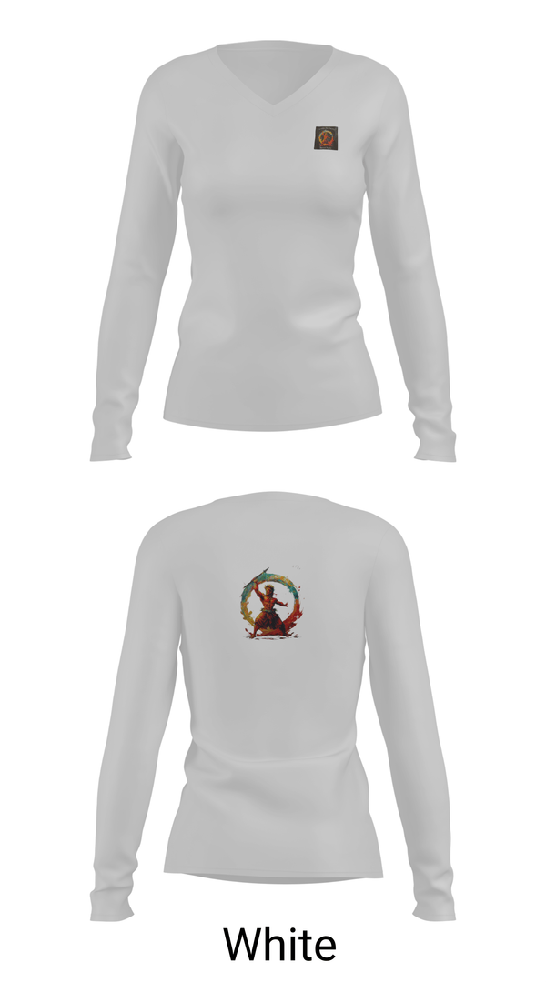 Womens Long Sleeve Vneck Shirt, 413th CSB, Army, Teamtime, Team time, sublimation, custom sports apparel, team uniforms, spirit wear, spiritwear, sports uniforms, custom shirts, team store, custom team store, fundraiser sports, apparel fundraiser