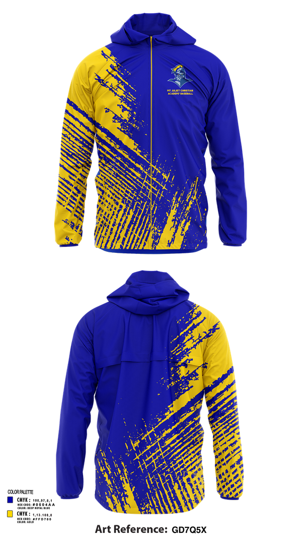 Windbreaker, Mt Juliet Christian Academy Baseball, Baseball, Teamtime, Team time, sublimation, custom sports apparel, team uniforms, spirit wear, spiritwear, sports uniforms, custom shirts, team store, custom team store, fundraiser sports, apparel fundraiser