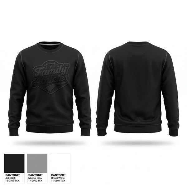 Crew Neck Sweatshirt, Family Of Athletes, , Teamtime, Team time, sublimation, custom sports apparel, team uniforms, spirit wear, spiritwear, sports uniforms, custom shirts, team store, custom team store, fundraiser sports, apparel fundraiser