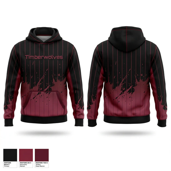 Hoodie, Timberwolves, Softball, Teamtime, Team time, sublimation, custom sports apparel, team uniforms, spirit wear, spiritwear, sports uniforms, custom shirts, team store, custom team store, fundraiser sports, apparel fundraiser