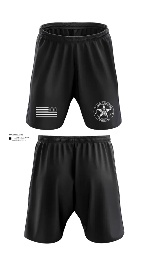 Athletic Shorts With Pockets, Deputy US Marshal, Police, Teamtime, Team time, sublimation, custom sports apparel, team uniforms, spirit wear, spiritwear, sports uniforms, custom shirts, team store, custom team store, fundraiser sports, apparel fundraiser