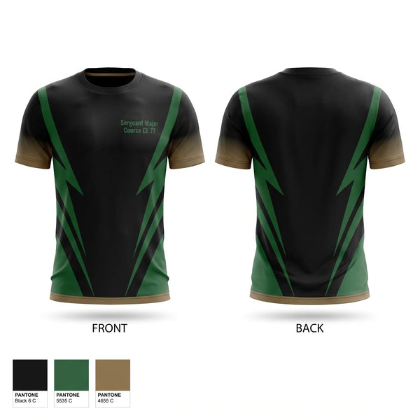 Short Sleeve Performance Shirt, Sergeant Major Course CL 77, , Teamtime, Team time, sublimation, custom sports apparel, team uniforms, spirit wear, spiritwear, sports uniforms, custom shirts, team store, custom team store, fundraiser sports, apparel fundraiser