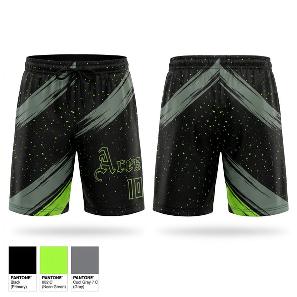 Athletic Shorts With Pockets, Cosmo Aces, Baseball, Teamtime, Team time, sublimation, custom sports apparel, team uniforms, spirit wear, spiritwear, sports uniforms, custom shirts, team store, custom team store, fundraiser sports, apparel fundraiser