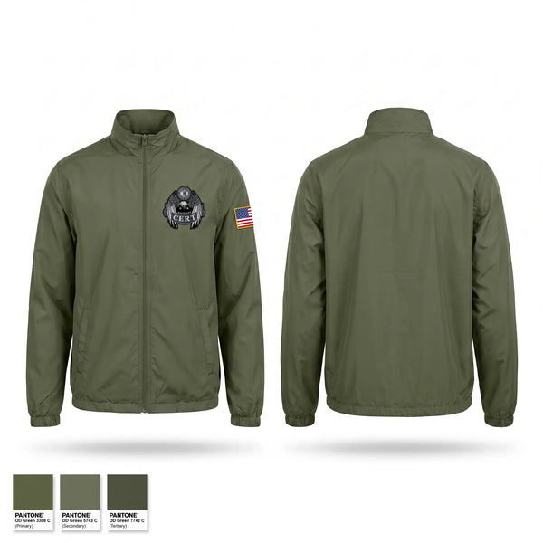Windbreaker, CERT, Police, Teamtime, Team time, sublimation, custom sports apparel, team uniforms, spirit wear, spiritwear, sports uniforms, custom shirts, team store, custom team store, fundraiser sports, apparel fundraiser