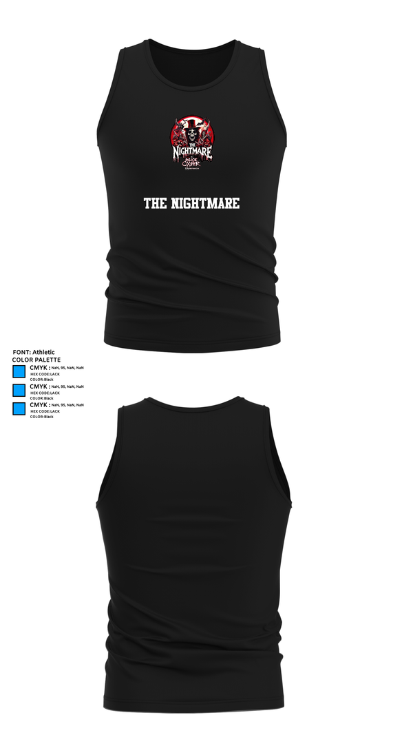 Tank Top, The Nightmare, , Teamtime, Team time, sublimation, custom sports apparel, team uniforms, spirit wear, spiritwear, sports uniforms, custom shirts, team store, custom team store, fundraiser sports, apparel fundraiser