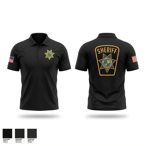 Short Sleeve Performance Polo, Kent County Sheriff's Office, Police, Teamtime, Team time, sublimation, custom sports apparel, team uniforms, spirit wear, spiritwear, sports uniforms, custom shirts, team store, custom team store, fundraiser sports, apparel fundraiser