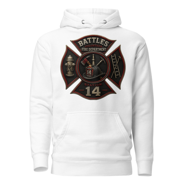 Unisex Hoodie - 1 - White