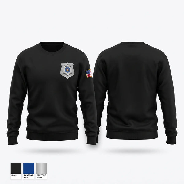 Crew Neck Sweatshirt, CPHSG School Police, Police, Teamtime, Team time, sublimation, custom sports apparel, team uniforms, spirit wear, spiritwear, sports uniforms, custom shirts, team store, custom team store, fundraiser sports, apparel fundraiser