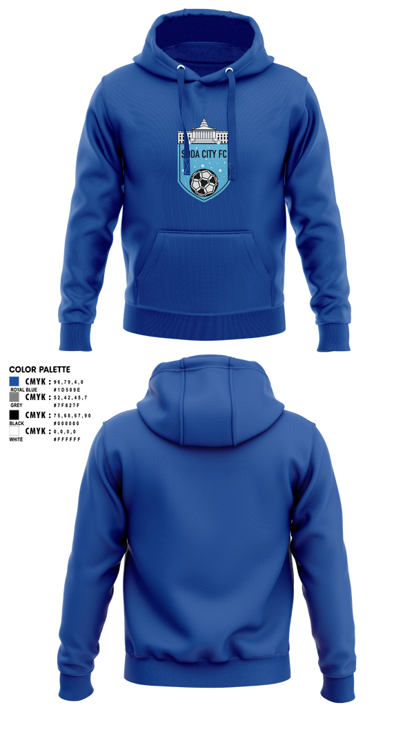 Hoodie, Soda City FC, Men's Soccer, Teamtime, Team time, sublimation, custom sports apparel, team uniforms, spirit wear, spiritwear, sports uniforms, custom shirts, team store, custom team store, fundraiser sports, apparel fundraiser