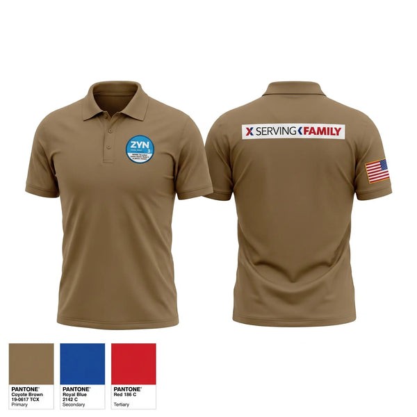 Short Sleeve Performance Polo, Foward Support Company, Army, Teamtime, Team time, sublimation, custom sports apparel, team uniforms, spirit wear, spiritwear, sports uniforms, custom shirts, team store, custom team store, fundraiser sports, apparel fundraiser