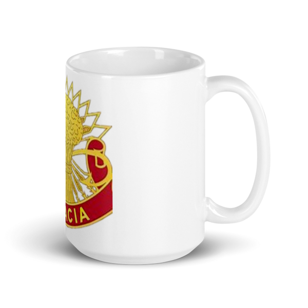 5-4 ADA A BTRY 3rd PLT 45345597 White Glossy Mug - Small