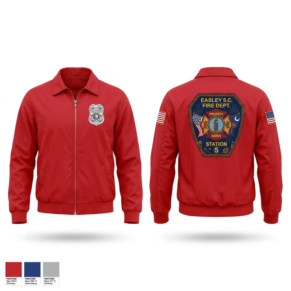Windbreaker, Easley Fire Department, Fire Department, Teamtime, Team time, sublimation, custom sports apparel, team uniforms, spirit wear, spiritwear, sports uniforms, custom shirts, team store, custom team store, fundraiser sports, apparel fundraiser