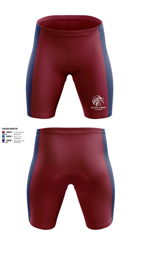 Mens Compression Shorts, Scripps Ranch Lacrosse, Men's Lacrosse, Teamtime, Team time, sublimation, custom sports apparel, team uniforms, spirit wear, spiritwear, sports uniforms, custom shirts, team store, custom team store, fundraiser sports, apparel fundraiser