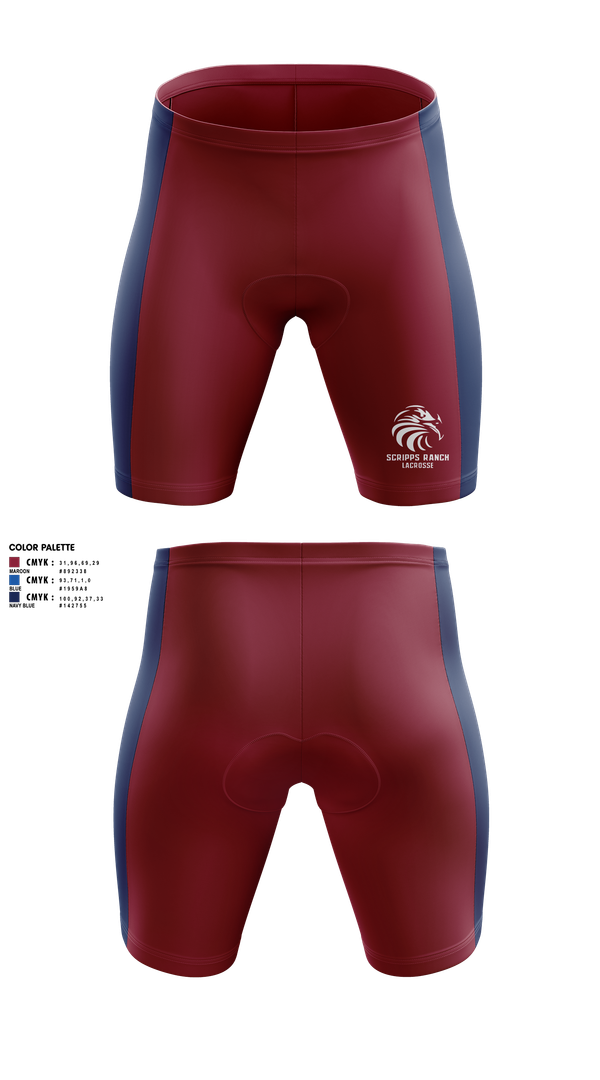 Mens Compression Shorts, Scripps Ranch Lacrosse, Men's Lacrosse, Teamtime, Team time, sublimation, custom sports apparel, team uniforms, spirit wear, spiritwear, sports uniforms, custom shirts, team store, custom team store, fundraiser sports, apparel fundraiser