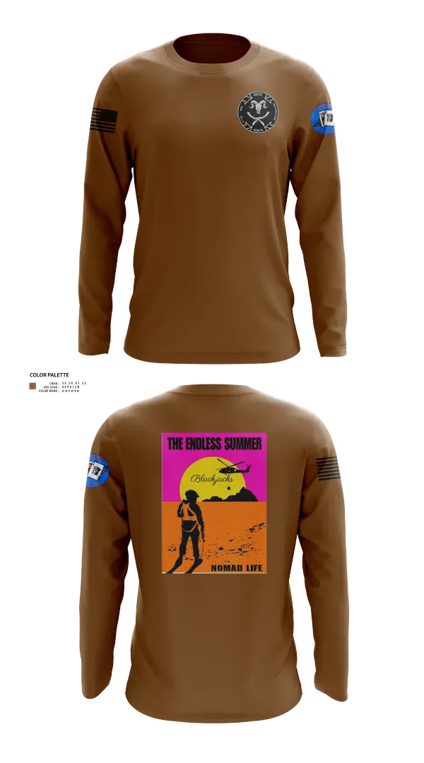 Long Sleeve Performance Shirt, A co 2-4GSAB, Army, Teamtime, Team time, sublimation, custom sports apparel, team uniforms, spirit wear, spiritwear, sports uniforms, custom shirts, team store, custom team store, fundraiser sports, apparel fundraiser