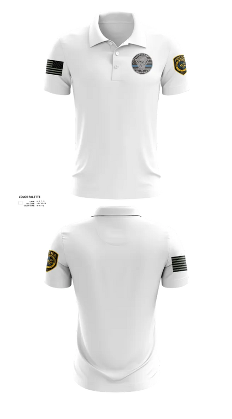 Short Sleeve Performance Polo, Robstown Police Department, Police, Teamtime, Team time, sublimation, custom sports apparel, team uniforms, spirit wear, spiritwear, sports uniforms, custom shirts, team store, custom team store, fundraiser sports, apparel fundraiser