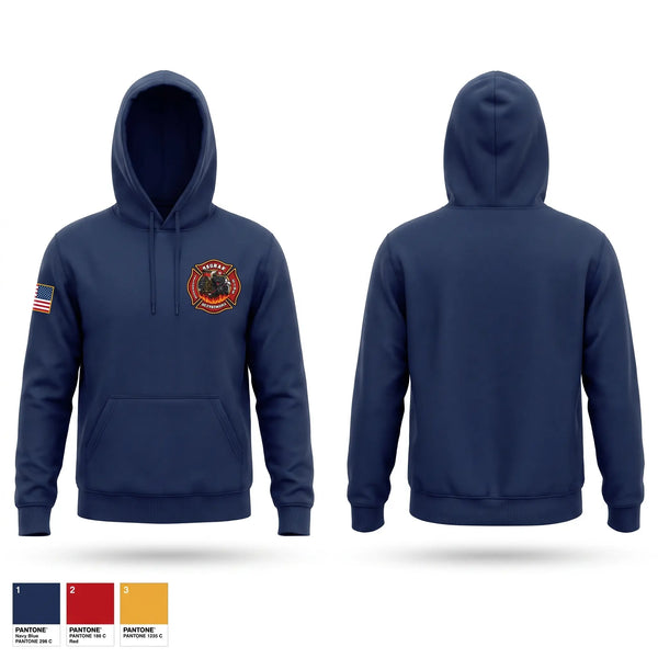 Hoodie, Curran Fire Department, Fire Department, Teamtime, Team time, sublimation, custom sports apparel, team uniforms, spirit wear, spiritwear, sports uniforms, custom shirts, team store, custom team store, fundraiser sports, apparel fundraiser
