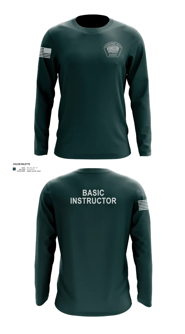 Long Sleeve Performance Shirt, Academy- Basic Unit, Police, Teamtime, Team time, sublimation, custom sports apparel, team uniforms, spirit wear, spiritwear, sports uniforms, custom shirts, team store, custom team store, fundraiser sports, apparel fundraiser