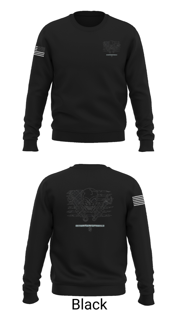 Crew Neck Sweatshirt, 1245th Transportation Company, , Teamtime, Team time, sublimation, custom sports apparel, team uniforms, spirit wear, spiritwear, sports uniforms, custom shirts, team store, custom team store, fundraiser sports, apparel fundraiser