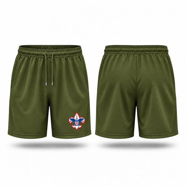 Athletic Shorts With Pockets, Boy scouts of America, Police, Teamtime, Team time, sublimation, custom sports apparel, team uniforms, spirit wear, spiritwear, sports uniforms, custom shirts, team store, custom team store, fundraiser sports, apparel fundraiser