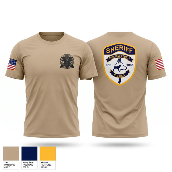 Short Sleeve Performance Shirt, CMCSO k9, Police, Teamtime, Team time, sublimation, custom sports apparel, team uniforms, spirit wear, spiritwear, sports uniforms, custom shirts, team store, custom team store, fundraiser sports, apparel fundraiser