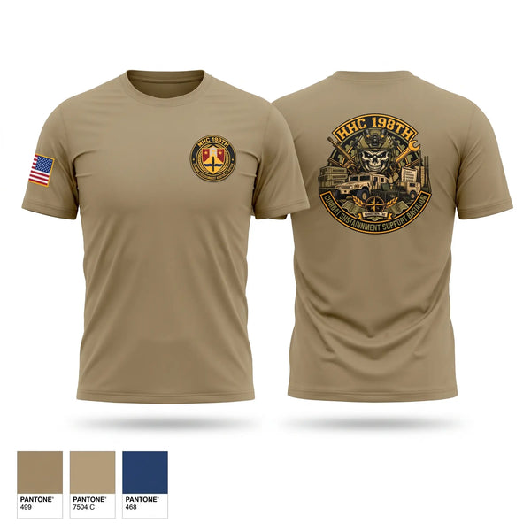 Short Sleeve Performance Shirt, HHC 198th CSSB, Army, Teamtime, Team time, sublimation, custom sports apparel, team uniforms, spirit wear, spiritwear, sports uniforms, custom shirts, team store, custom team store, fundraiser sports, apparel fundraiser