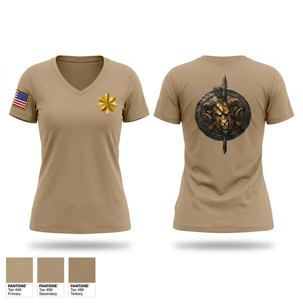 Womens Short Sleeve Vneck Shirt, Charlie Co., 22 RRB, Army, Teamtime, Team time, sublimation, custom sports apparel, team uniforms, spirit wear, spiritwear, sports uniforms, custom shirts, team store, custom team store, fundraiser sports, apparel fundraiser