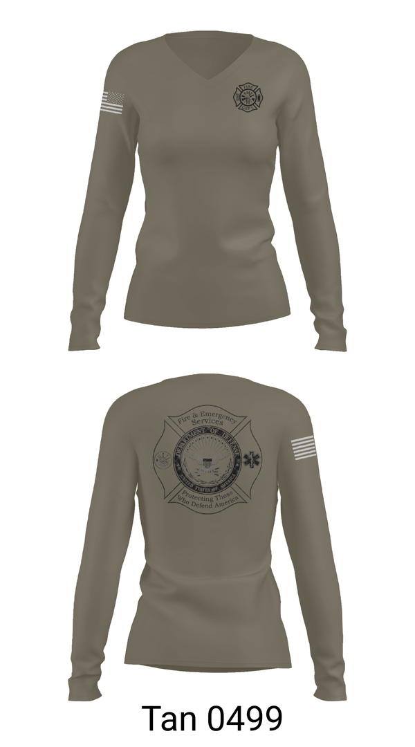 Womens Long Sleeve Vneck Shirt, Fundamentals, , Teamtime, Team time, sublimation, custom sports apparel, team uniforms, spirit wear, spiritwear, sports uniforms, custom shirts, team store, custom team store, fundraiser sports, apparel fundraiser