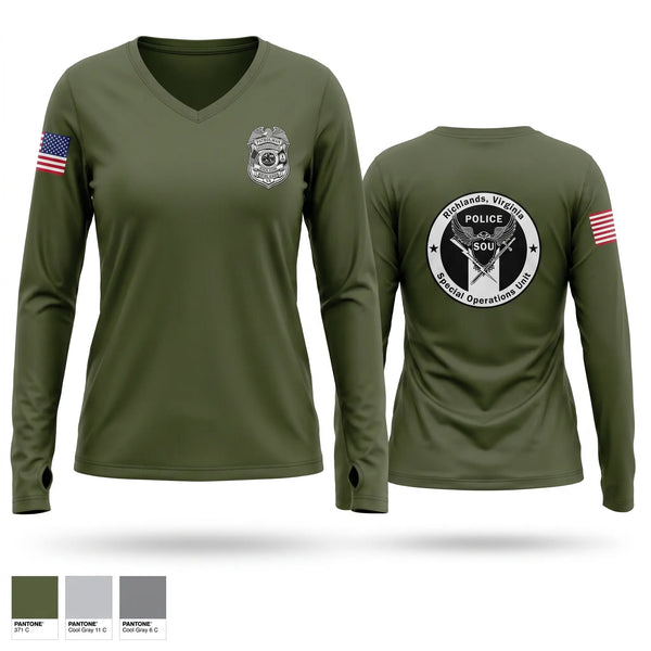Old School Cotton Feel Shirt, Richlands Police Department SOU Team, Police, Teamtime, Team time, sublimation, custom sports apparel, team uniforms, spirit wear, spiritwear, sports uniforms, custom shirts, team store, custom team store, fundraiser sports, apparel fundraiser