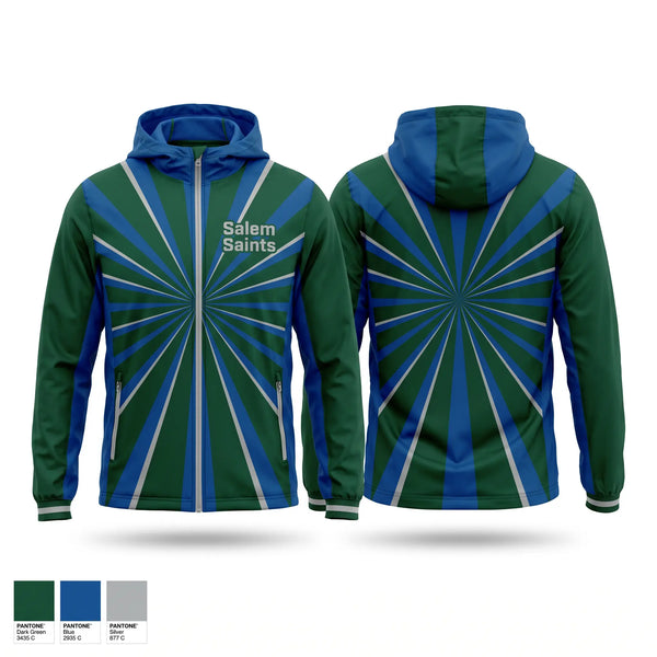 Windbreaker, Salem Saints, Spirit Store, Teamtime, Team time, sublimation, custom sports apparel, team uniforms, spirit wear, spiritwear, sports uniforms, custom shirts, team store, custom team store, fundraiser sports, apparel fundraiser
