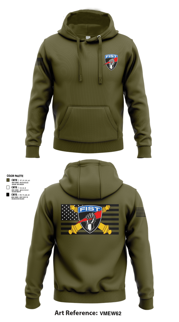 Hoodie, 1/78th FA Bn, Army, Teamtime, Team time, sublimation, custom sports apparel, team uniforms, spirit wear, spiritwear, sports uniforms, custom shirts, team store, custom team store, fundraiser sports, apparel fundraiser