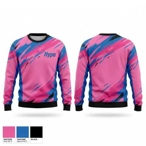 Crew Neck Sweatshirt, Hype, Softball, Teamtime, Team time, sublimation, custom sports apparel, team uniforms, spirit wear, spiritwear, sports uniforms, custom shirts, team store, custom team store, fundraiser sports, apparel fundraiser