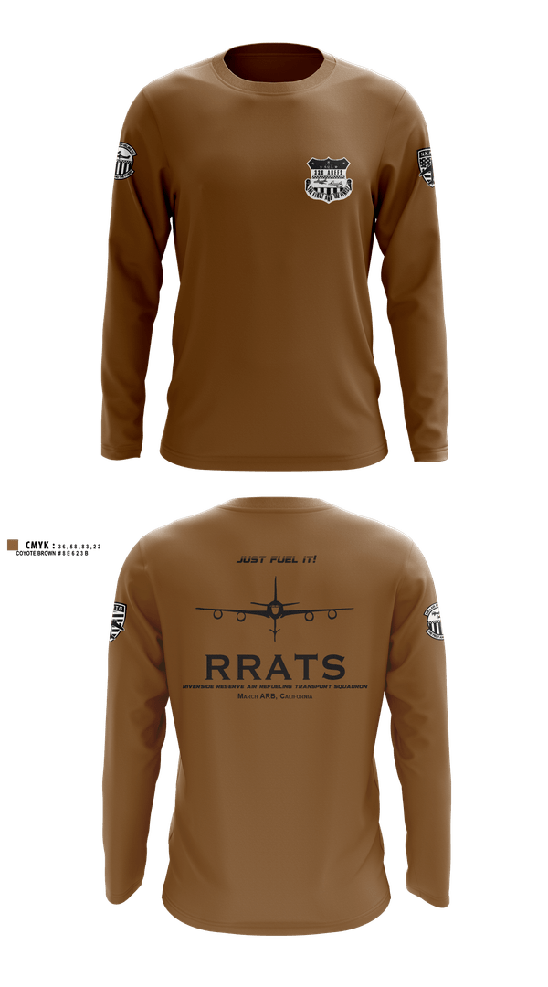 Long Sleeve Performance Shirt, 336 Air Refueling Sq, , Teamtime, Team time, sublimation, custom sports apparel, team uniforms, spirit wear, spiritwear, sports uniforms, custom shirts, team store, custom team store, fundraiser sports, apparel fundraiser