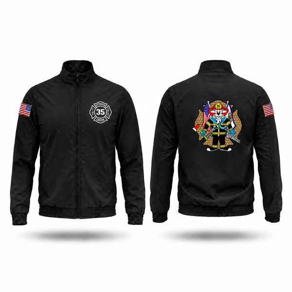 Windbreaker, Patterson Creek Fire Company, Fire Department, Teamtime, Team time, sublimation, custom sports apparel, team uniforms, spirit wear, spiritwear, sports uniforms, custom shirts, team store, custom team store, fundraiser sports, apparel fundraiser