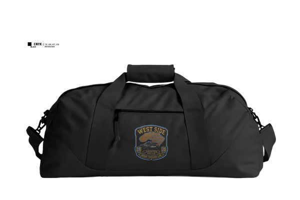 Duffle Bag, Houston Police West Side, Police, Teamtime, Team time, sublimation, custom sports apparel, team uniforms, spirit wear, spiritwear, sports uniforms, custom shirts, team store, custom team store, fundraiser sports, apparel fundraiser