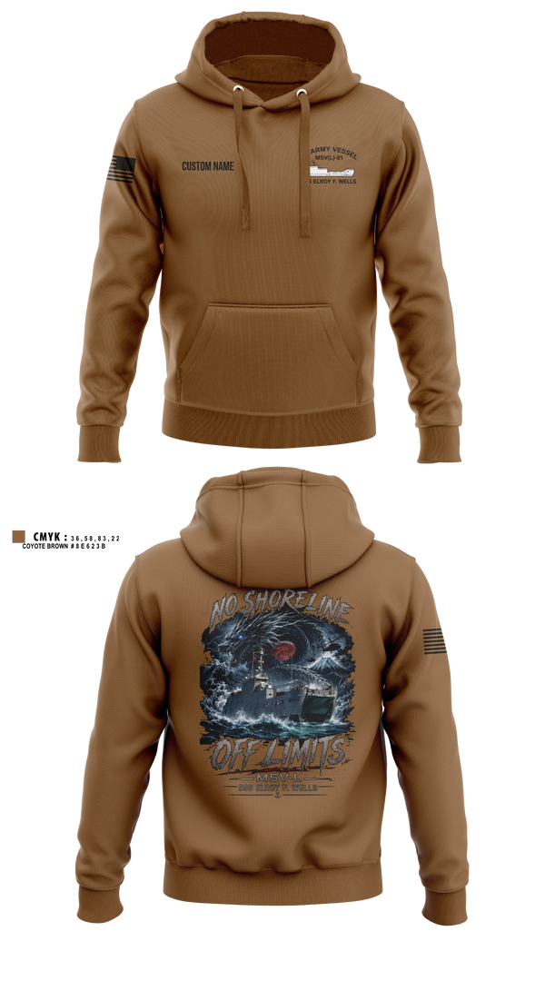 Hoodie, MSV(L) 01, Army, Teamtime, Team time, sublimation, custom sports apparel, team uniforms, spirit wear, spiritwear, sports uniforms, custom shirts, team store, custom team store, fundraiser sports, apparel fundraiser