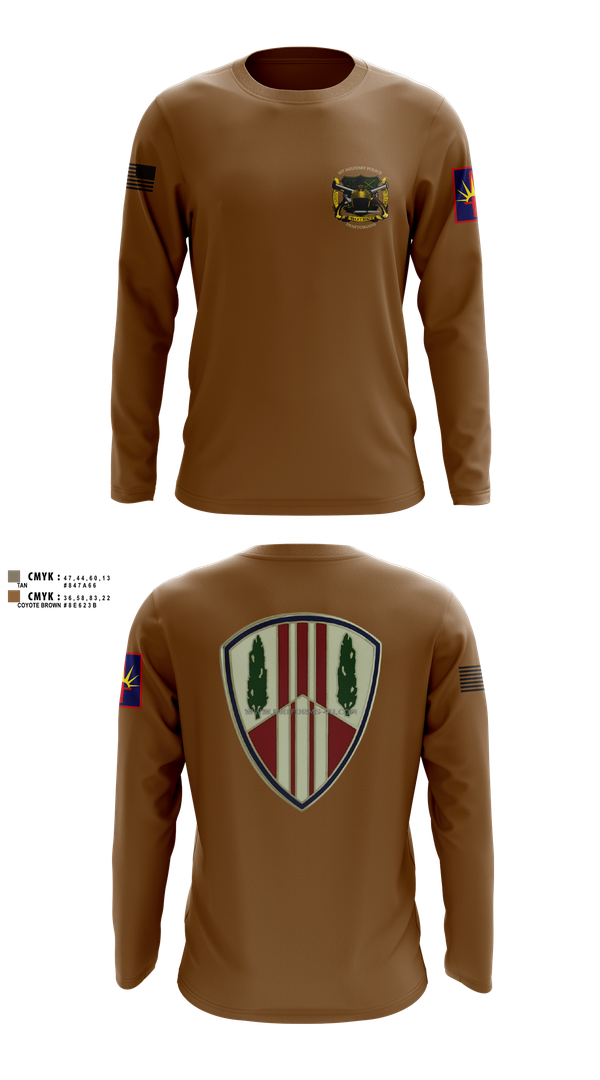 Long Sleeve Performance Shirt, 107th MP Company, , Teamtime, Team time, sublimation, custom sports apparel, team uniforms, spirit wear, spiritwear, sports uniforms, custom shirts, team store, custom team store, fundraiser sports, apparel fundraiser