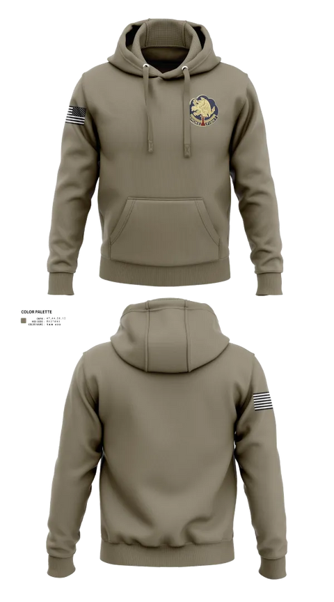 Hoodie, 490th CBRN BN, , Teamtime, Team time, sublimation, custom sports apparel, team uniforms, spirit wear, spiritwear, sports uniforms, custom shirts, team store, custom team store, fundraiser sports, apparel fundraiser