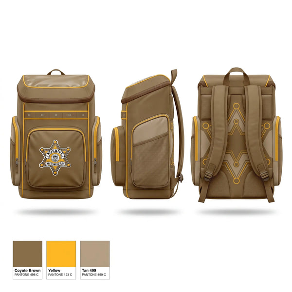 Gear Bag, Jackson County sheriff, Police, Teamtime, Team time, sublimation, custom sports apparel, team uniforms, spirit wear, spiritwear, sports uniforms, custom shirts, team store, custom team store, fundraiser sports, apparel fundraiser