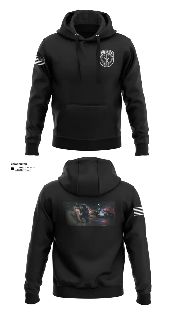 Hoodie, Emergency Service Unit, Police, Teamtime, Team time, sublimation, custom sports apparel, team uniforms, spirit wear, spiritwear, sports uniforms, custom shirts, team store, custom team store, fundraiser sports, apparel fundraiser