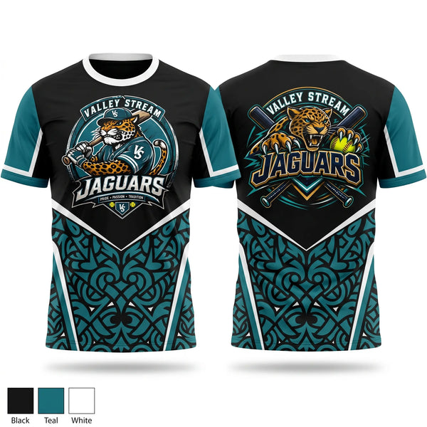 Short Sleeve Performance Shirt, JAGUARS, Softball, Teamtime, Team time, sublimation, custom sports apparel, team uniforms, spirit wear, spiritwear, sports uniforms, custom shirts, team store, custom team store, fundraiser sports, apparel fundraiser