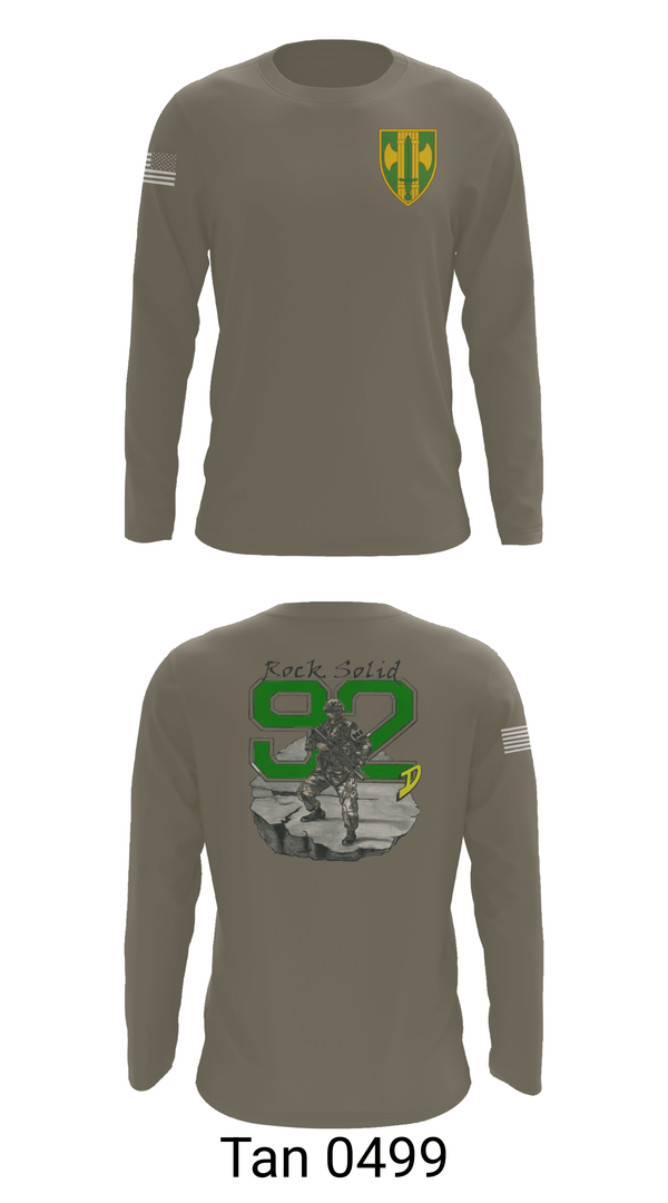 Long Sleeve Performance Shirt, 95th mp company, Army, Teamtime, Team time, sublimation, custom sports apparel, team uniforms, spirit wear, spiritwear, sports uniforms, custom shirts, team store, custom team store, fundraiser sports, apparel fundraiser