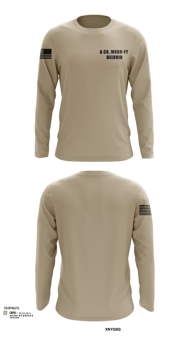 Long Sleeve Performance Shirt, A CO, MRBN-FT BELVOIR, , Teamtime, Team time, sublimation, custom sports apparel, team uniforms, spirit wear, spiritwear, sports uniforms, custom shirts, team store, custom team store, fundraiser sports, apparel fundraiser